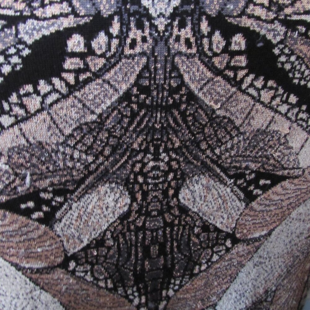 SALE Alexander McQueen Knit Sheath Butterfly Design - Picture 12 of 14
